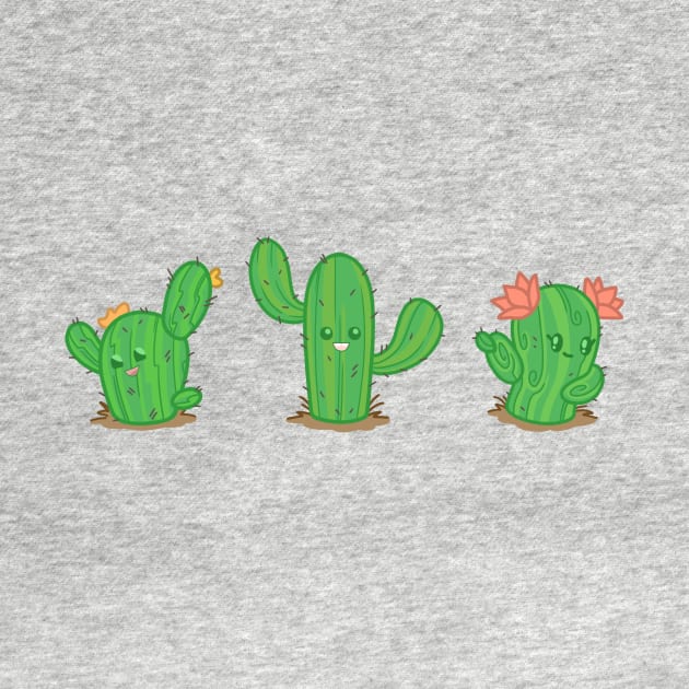 Happy Cacti by ShelboBaggins